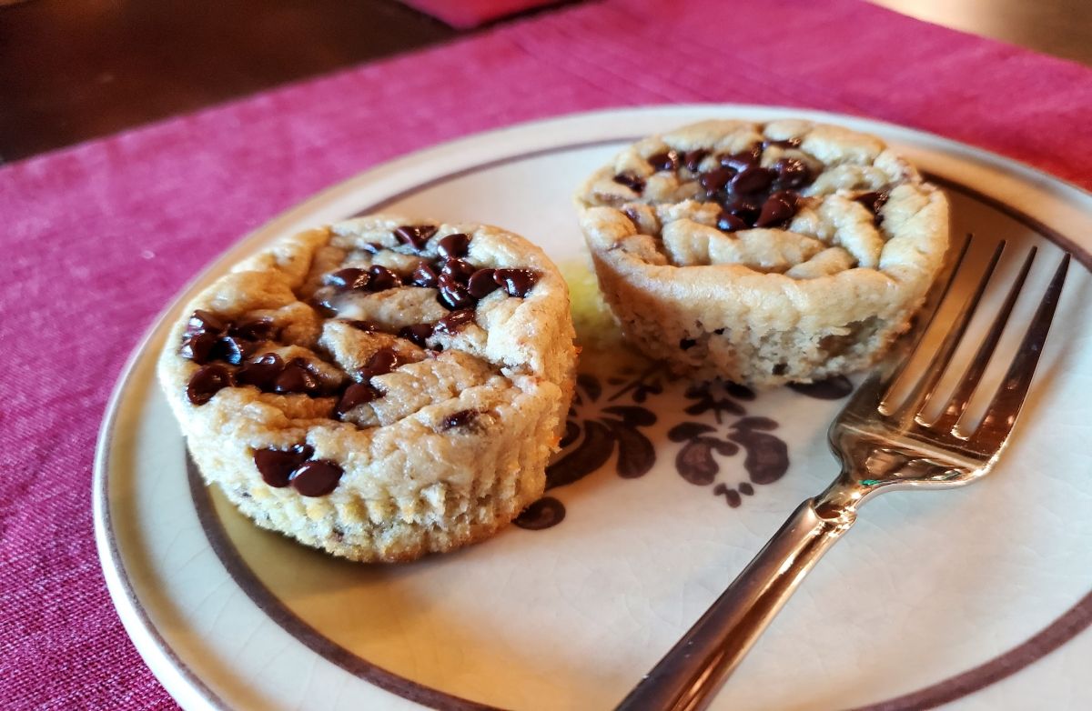 Blender Banana Oat Muffins