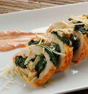 Mushroom Stuffed Chicken Breast