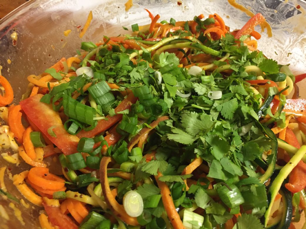 Spicy Thai Zoodle Salad