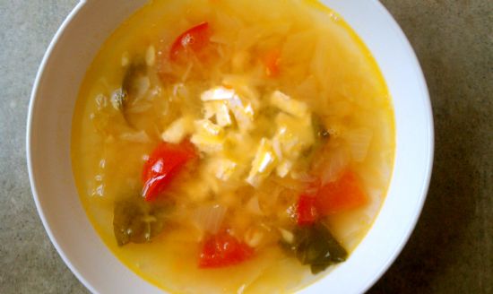 Summer White Bean Soup