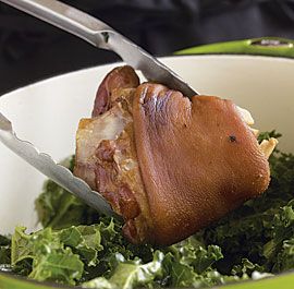 Collards and Ham Hocks ~ Down Home Recipe