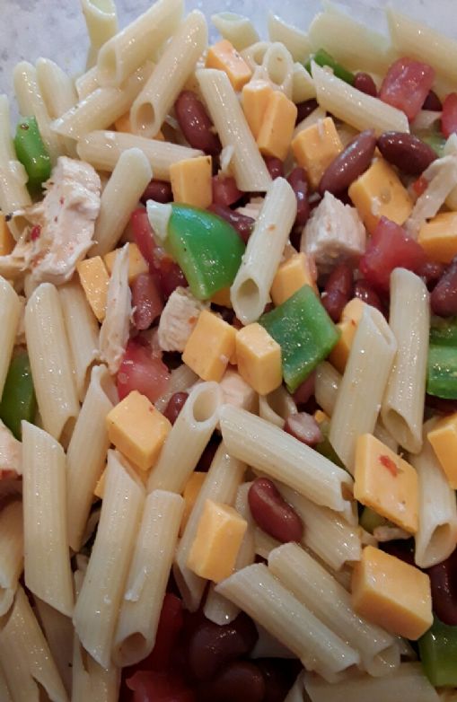 Chicken and Bean Pasta Salad