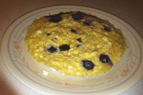 Mock Danish with Blueberries, Low Carb (IF)