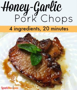 Honey Garlic Pork Chops