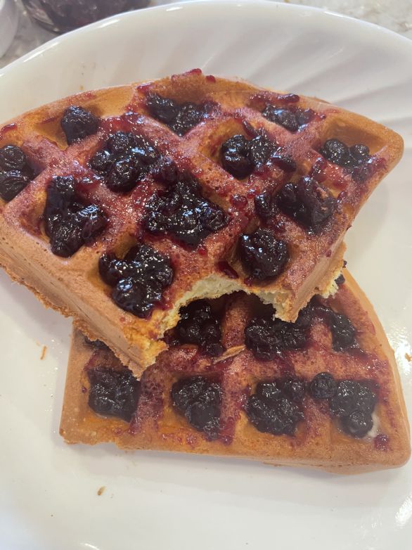 Puff Waffles for One - High Protein by Tamera