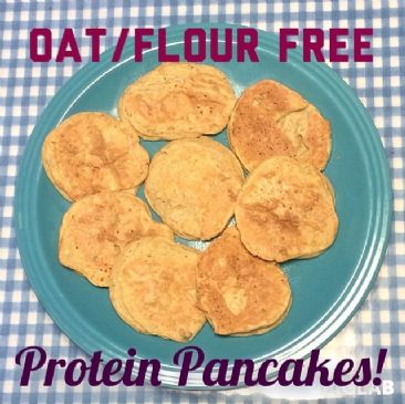 Simply Delicious Protein Pancakes -- Flour and Oat Free