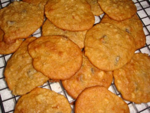 Oatmeal Peanut Butter Banana Cookies