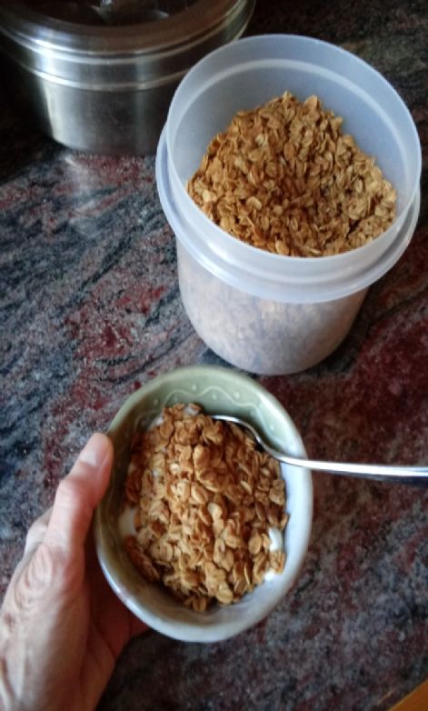 Simplest Maple Granola