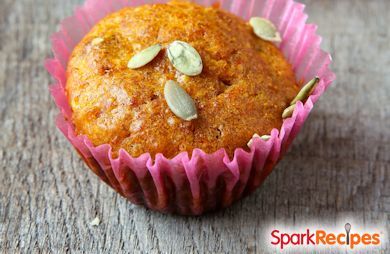 2-Ingredient Pumpkin Muffins