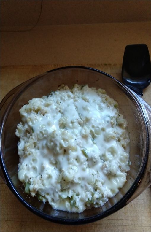 Ground Turkey Cauliflower Casserole