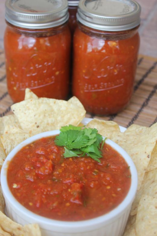 Bkwerm's Low-Sodium Homemade Mild Salsa