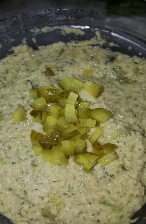 Spicy Dill Pickle Hummus