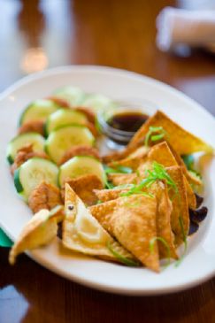 Skinny Shrimp Pot Stickers