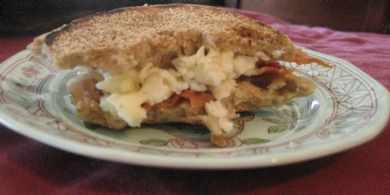 Almost a Subway Egg White Muffin Melt!