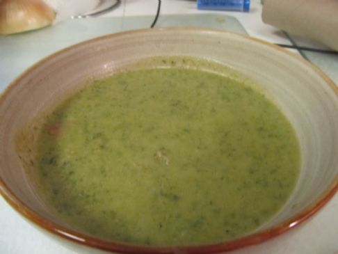 Potato, Sausage and Spinach Soup