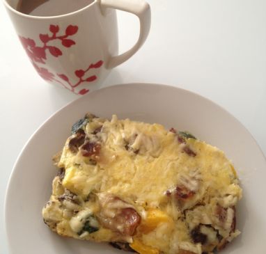 Egg and Veggies Breakfast casserole