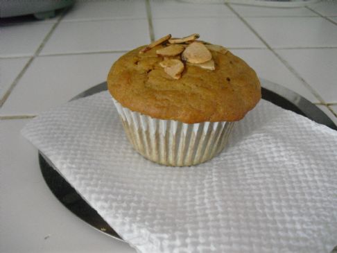 banana bread muffins- no sugar added