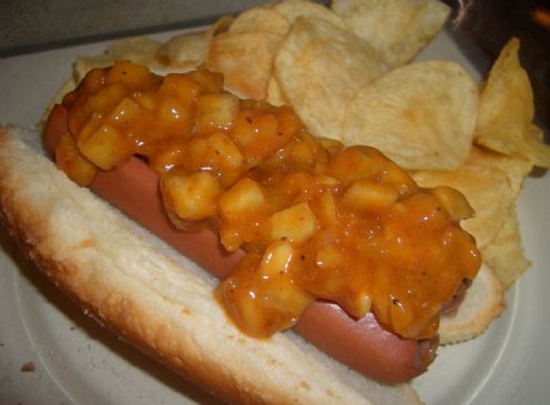 Simple BBQ Hotdog Relish