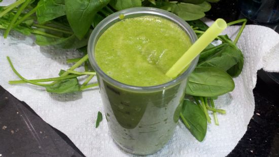 Water Lily Green Smoothie - HCG Raw/vegetarian friendly!