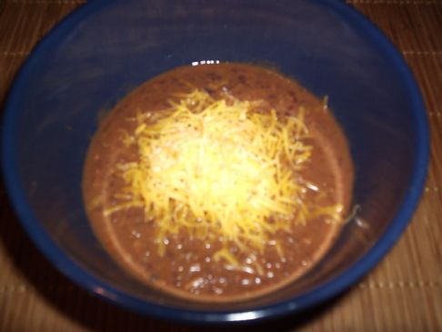 Highly-Anticipated Black Bean Soup