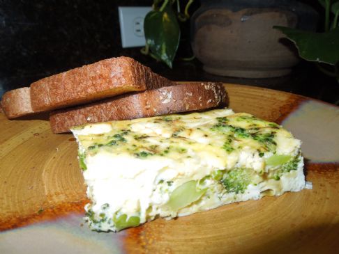 Broccoli Feta Cheese Breakfast Casserole
