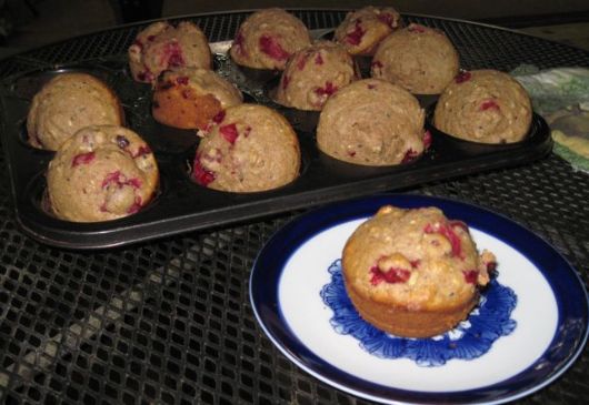 Cranberry Walnut WW Muffins (157cal)
