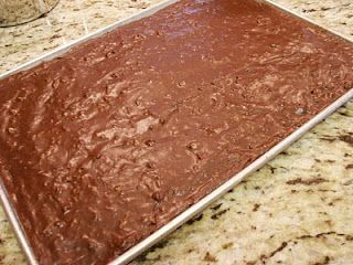 Pioneer Woman Chocolate Sheet cake