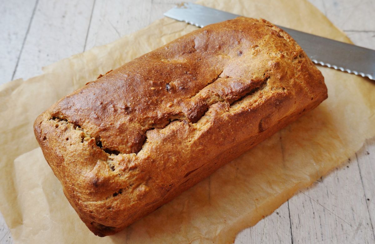 Virtually Fat-Free Delicious Banana Bread.