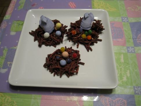 Easter Birds Nest Dessert