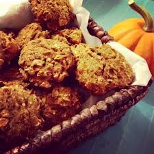 Pumpkin Spiced Oatmeal Pecan Cookies