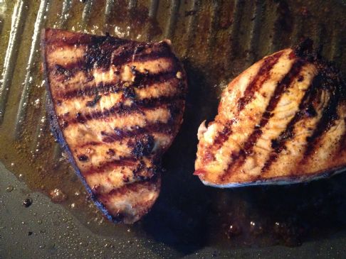 Swordfish with Chili Garlic Marinade