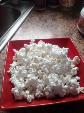 DIY Microwave Popcorn