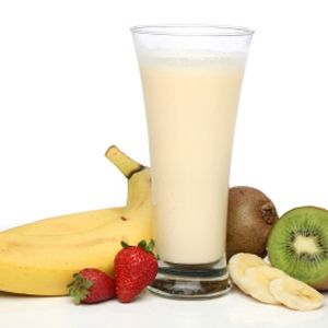 Almond and Banana breakfast Drink