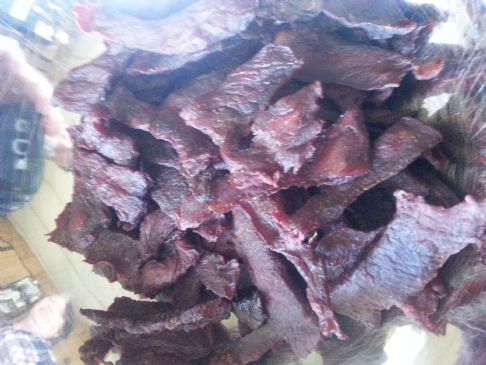 Pear Wood Smoked Venison Jerky