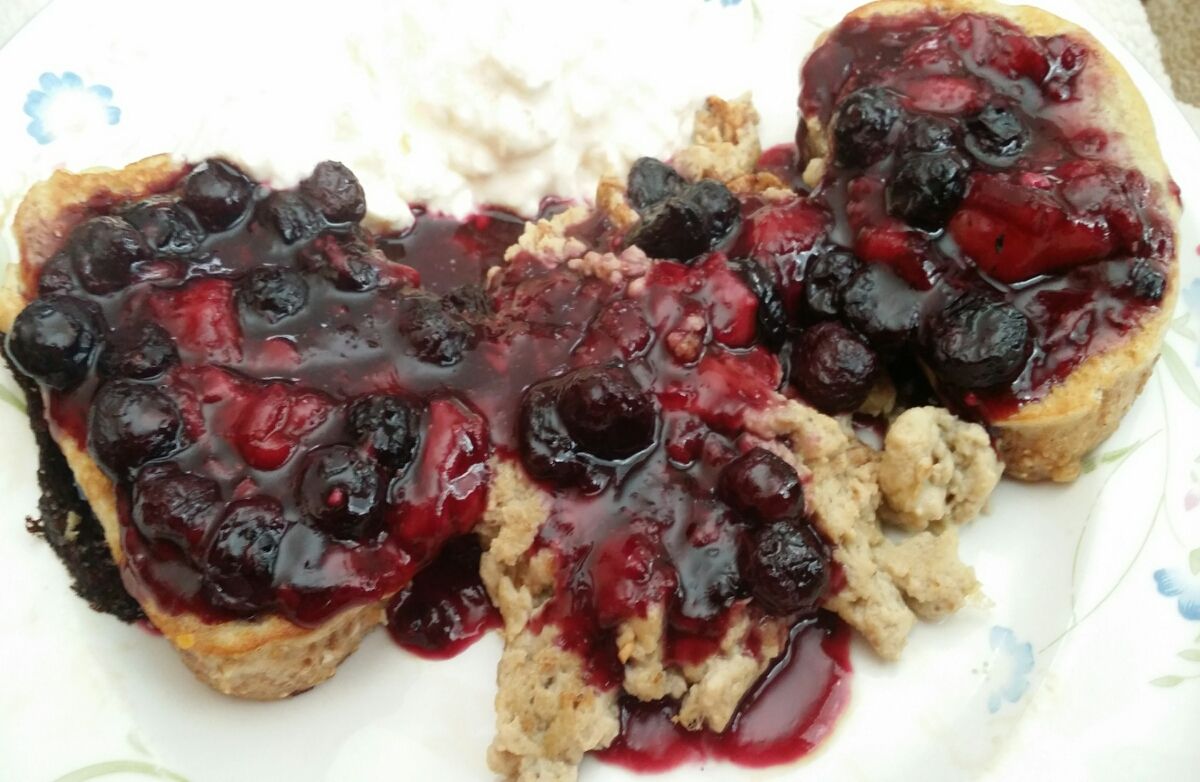French berry toast