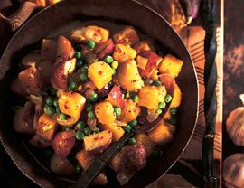 Peppered Butternut Squash and Potato Ragout