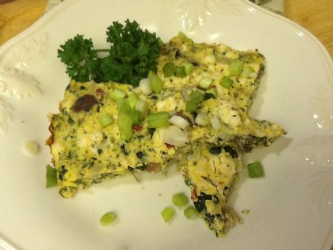 Spinach Artichoke Frittata