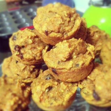 Loaded Pumpkin Muffins