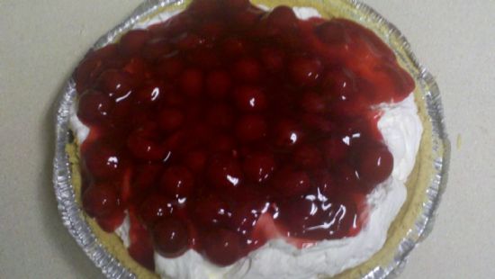 The Amazingly Simple, So Delicious, Not So Healthy No Bake Cherry Cheesecake