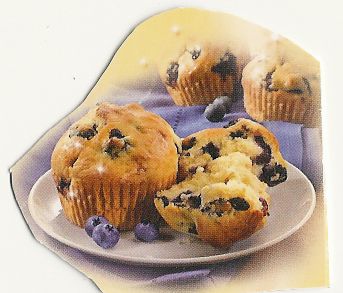 Splenda Blueberry Muffins
