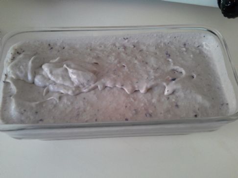 Dairy-free Blueberry Ice Cream