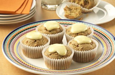 Spring Cupcakes with Citrus Icing