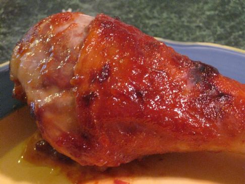 BBQ Turkey Drumsticks