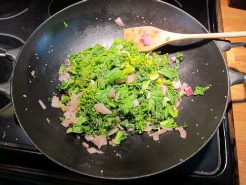 Parmesan Sesame Kale