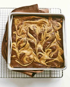 Peanut Butter Swirl Brownies