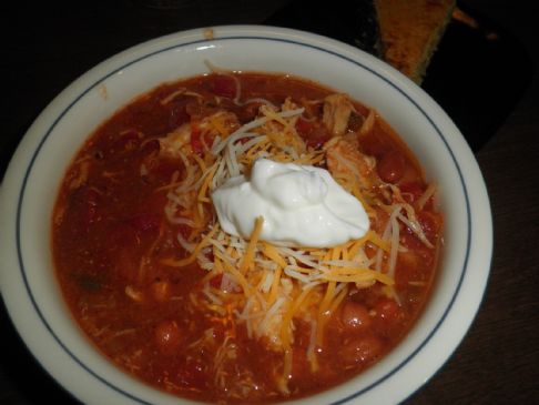 Chicken Enchilada Chili