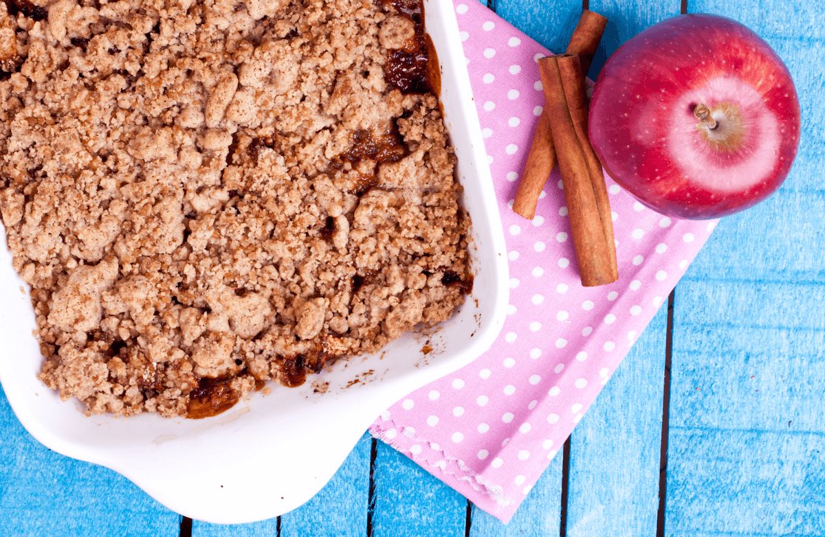 Lightened-Up Apple Crisp