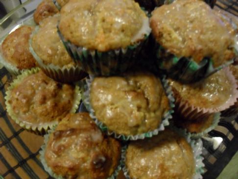 Cinnamon Apple and Carrot Muffins