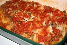 Beef Cabbage Bake
