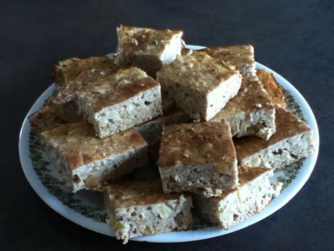 Apple Oat Protein Squares